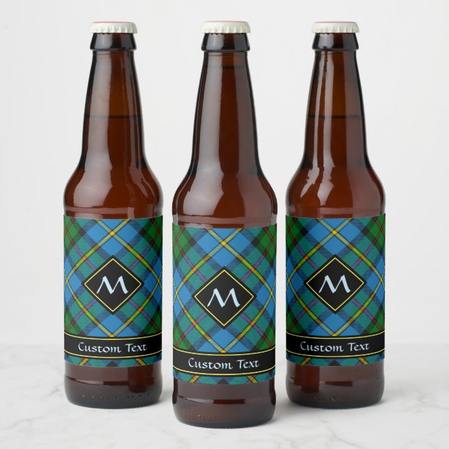 Étiquette Pour Bouteilles De Bière Clan MacLeod (Bouteilles)