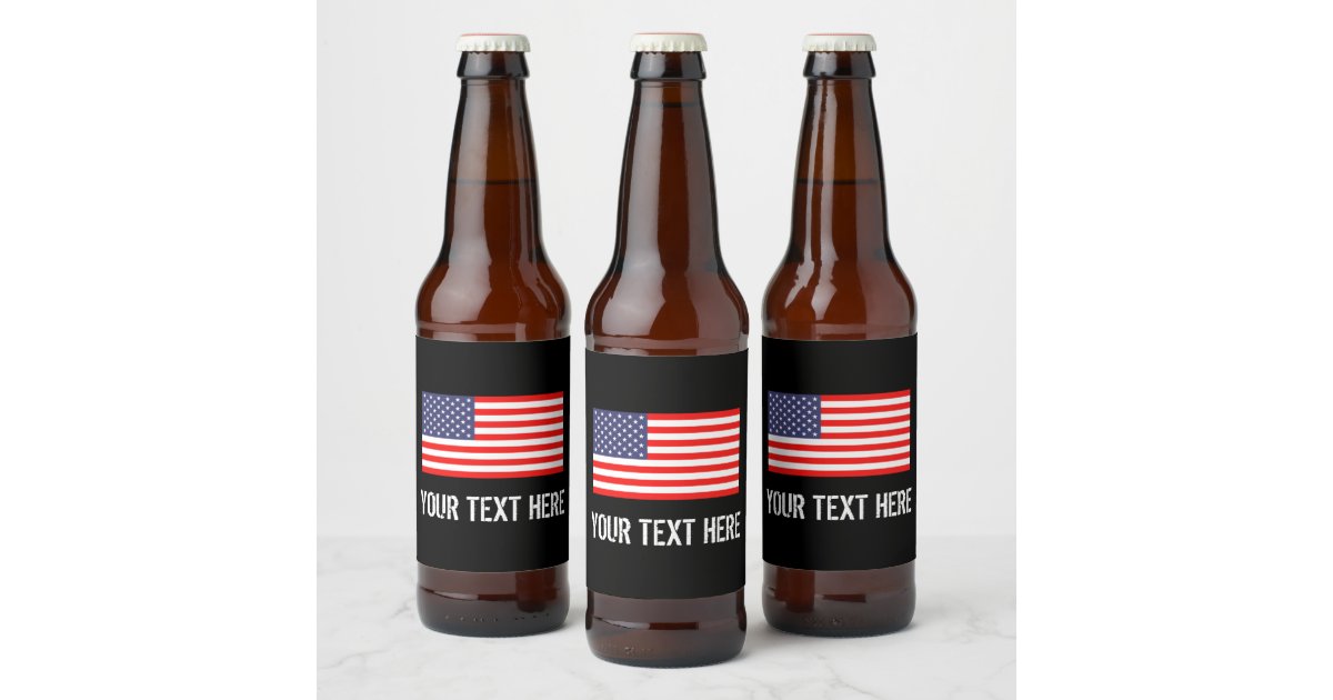 Drapeau Américain De La Bière Patriotique Du 4 Juillet