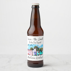 Étiquette Pour Bouteilles De Bière Étiquette de bière pour enterrement de vie de jeun
