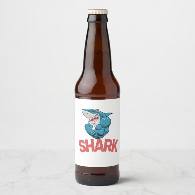 Étiquette Pour Bouteilles De Bière "Hydration Vibes – Custom Reusable Water Bottle" (Devant)