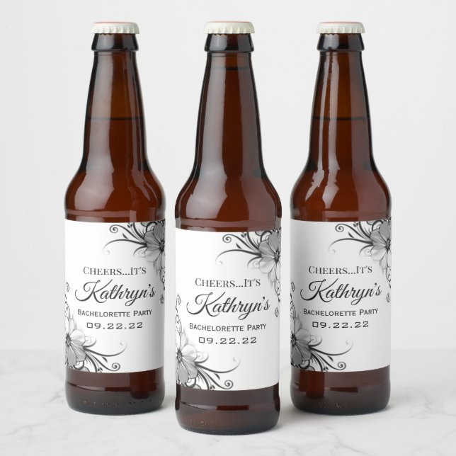 Étiquette Pour Bouteilles De Bière Joli & Personnalisé (Bouteilles)