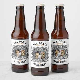 Étiquette Pour Bouteilles De Bière Jusqu'à la mort Faites-nous partie Étiquette de no