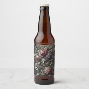 Étiquette Pour Bouteilles De Bière Le choeur tragique - Décor victorien gothique