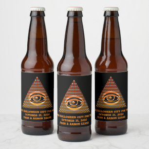 Étiquette Pour Bouteilles De Bière Paranormal tous voir l'oeil de la Providence spiri