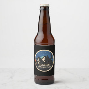 Étiquette Pour Bouteilles De Bière Parc national du Glacier
