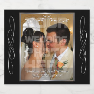 Étiquette Pour Bouteilles De Bière Photo mariage