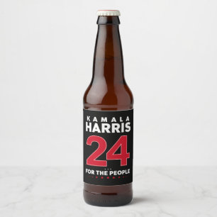 Étiquette Pour Bouteilles De Bière Présidente 47 Kamala Harris 2024 Soutien Madame 