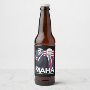 Étiquette Pour Bouteilles De Bière Rendre l'Amérique saine