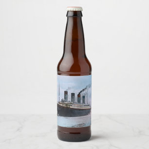 Étiquette Pour Bouteilles De Bière RMS Titanic Belfast Irlande Vintage