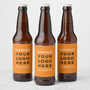 Étiquette Pour Bouteilles De Bière Site Web Maison Votre Entreprise Logo Produit