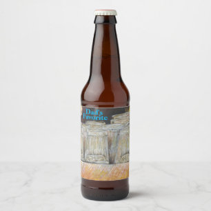 Étiquette Pour Bouteilles De Bière Tableau original d'un comptoir de déjeuner de New 