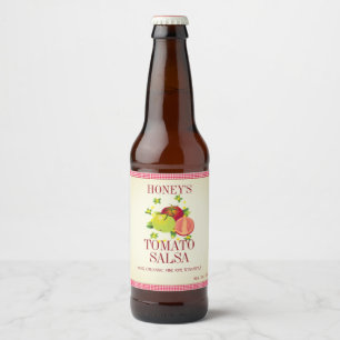 Étiquette Pour Bouteilles De Bière Tomates Fruit Vegetable Vintage