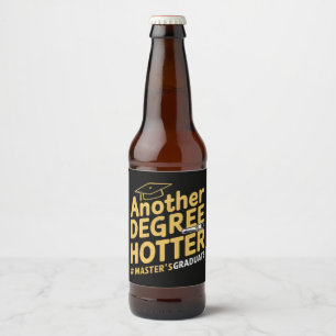 Étiquette Pour Bouteilles De Bière Une autre licence plus chaude de maîtrise de la gr