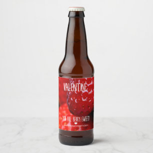 Étiquette Pour Bouteilles De Bière Valentine, tu es mignonne !