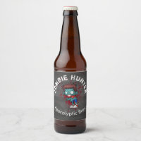 Zombie Hunter Apocalyptique Brew Cool Déplaisant