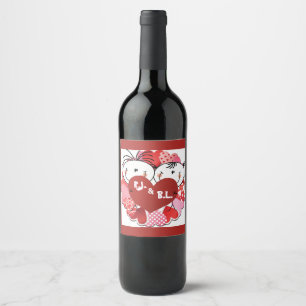 ÉTIQUETTE POUR BOUTEILLES DE VIN 