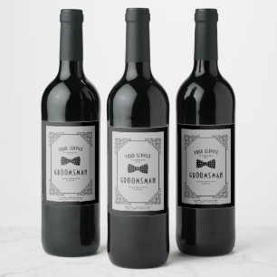 ÉTIQUETTE POUR BOUTEILLES DE VIN