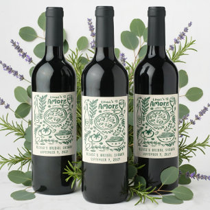 ÉTIQUETTE POUR BOUTEILLES DE VIN 