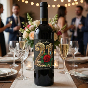 ÉTIQUETTE POUR BOUTEILLES DE VIN 