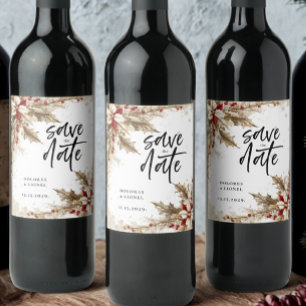 ÉTIQUETTE POUR BOUTEILLES DE VIN 