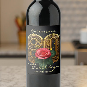 ÉTIQUETTE POUR BOUTEILLES DE VIN 