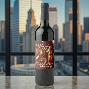 ÉTIQUETTE POUR BOUTEILLES DE VIN 