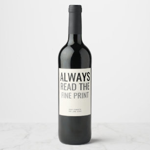 ÉTIQUETTE POUR BOUTEILLES DE VIN 