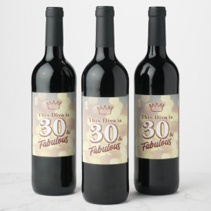 Étiquette Pour Bouteilles De Vin 30 et fabuleux