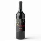 50 ans Jeune Rouge Or Vintage lumières Élégant