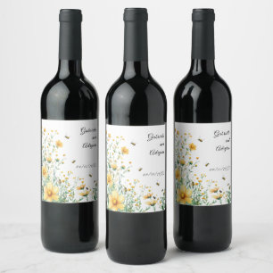 Étiquette Pour Bouteilles De Vin Adresse du Bourdon Rustique