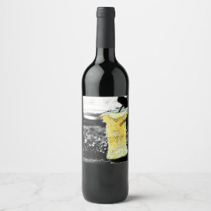 Étiquette Pour Bouteilles De Vin Ancienne pomme