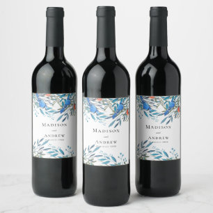 Étiquette Pour Bouteilles De Vin Beautiful Watercolor