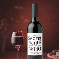 Blague Drôle de Secret Santa Chapeau Rouge Script 