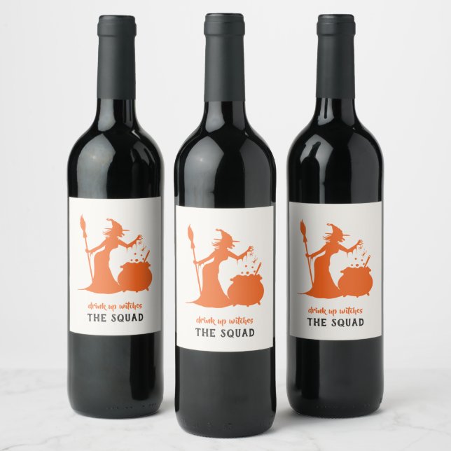 Étiquette Pour Bouteilles De Vin Boire des sorcières Adulte Halloween Potion (Bouteilles)
