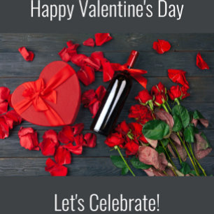 Étiquette Pour Bouteilles De Vin Bonne Saint Valentin