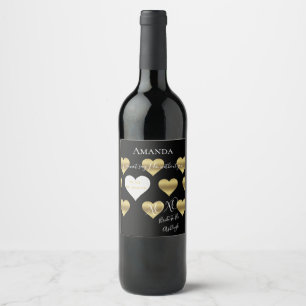 Étiquette Pour Bouteilles De Vin BRIDE & CO Girls Be Only My Bridesmaid Party