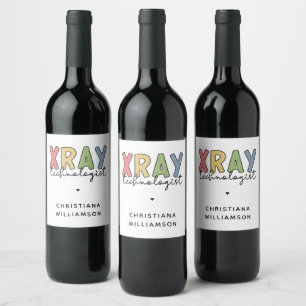 Étiquette Pour Bouteilles De Vin Cadeaux de technologie X-ray