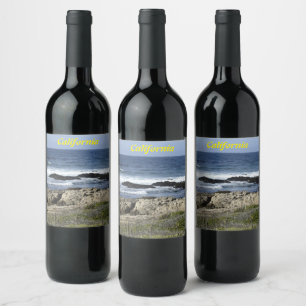 Étiquette Pour Bouteilles De Vin Californie