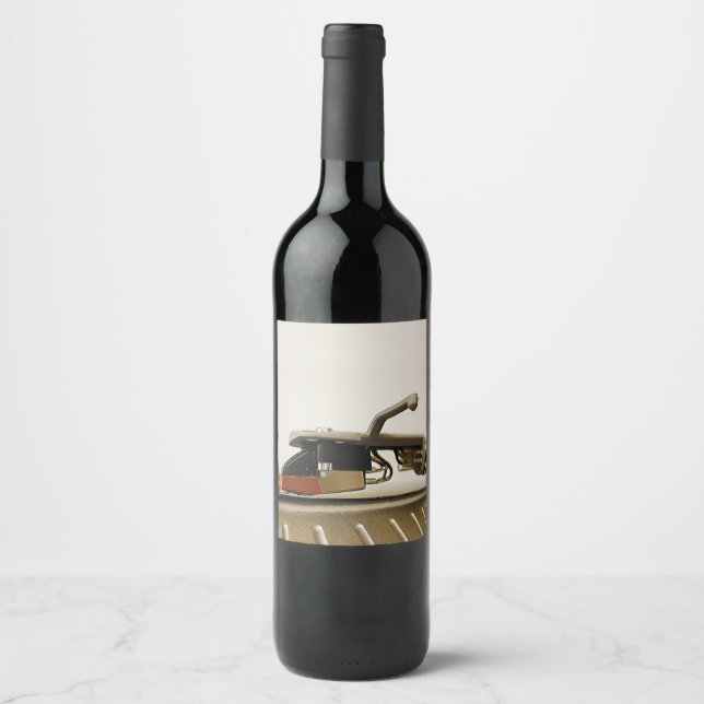 Étiquette Pour Bouteilles De Vin Capture de macro de cartouche - (Devant)