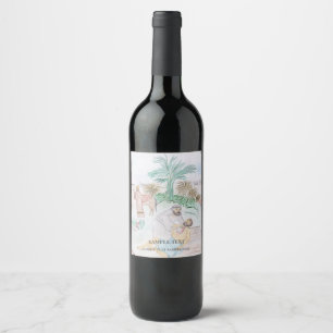 Étiquette Pour Bouteilles De Vin Christian Artwork The good Samaritan