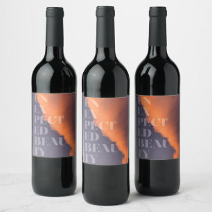 Étiquette Pour Bouteilles De Vin Conception urbaine simple et moderne d'Unexpected