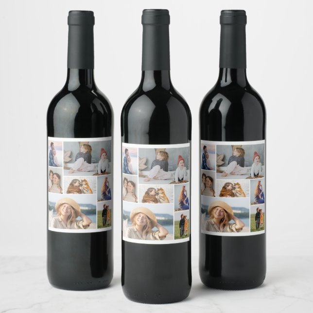 Étiquette Pour Bouteilles De Vin Créez votre propre collection de 7 photos (Bouteilles)