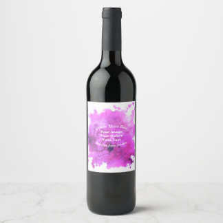 Étiquette Pour Bouteilles De Vin Créez Votre Propre Design Sur Mesure