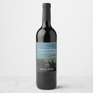 Étiquette Pour Bouteilles De Vin Créez votre propre maison d'été familiale