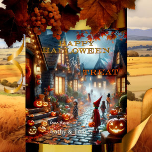 Étiquette Pour Bouteilles De Vin Cute traitement d'Halloween