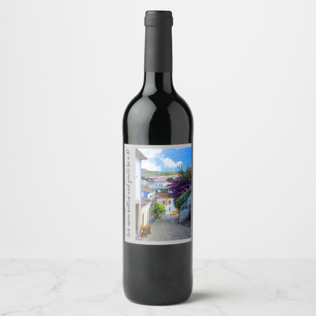 Étiquette Pour Bouteilles De Vin Deux bouteilles de plus et vous en aurez 10 ! (Devant)