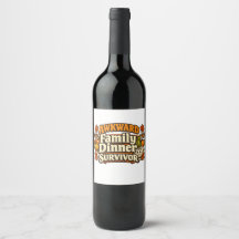 Dîner de famille gênant Survivant Thanksgiving