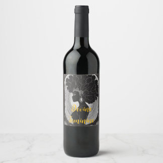 Étiquette Pour Bouteilles De Vin Domaine de Devine Feminine