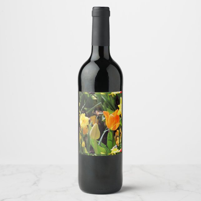 Étiquette Pour Bouteilles De Vin Éclairage (Devant)