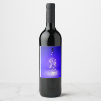 Étiquette Pour Bouteilles De Vin Elégance du vignoble : Design Étiquette du vin art
